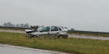 Despiste en solitario en Autopista 9 km 426