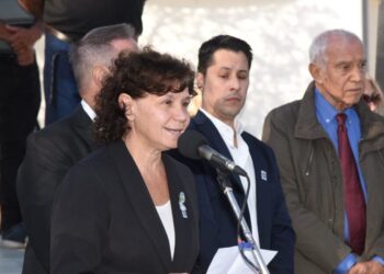 Percances en el acto oficial del acto de Malvinas