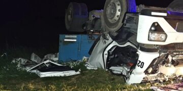 Isla Verde: accidente fatal en solitario, en Ruta Prov. 11 km 243