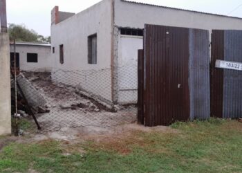 Robo de materiales en una obra en construcción