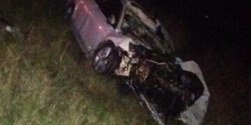 Monte Buey: fatal accidente en Ruta Pcial N° 6, km 197 