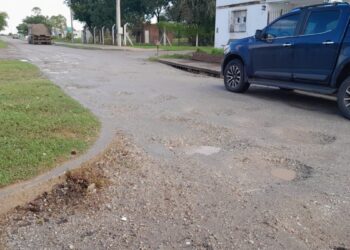 Reclamo por pavimento o adoquinado