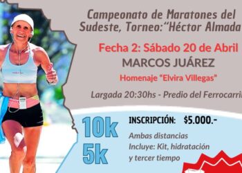 Maratón del Sudeste en Marcos Juárez
