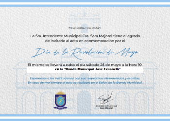 Lugar donde será el acto oficial por el «Día de la Revolución de Mayo»