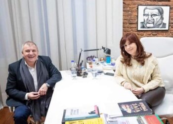 El intendente de Leones se reunió con Cristina Fernández