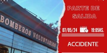 General Roca: fatal accidente camioneta-moto, en RN 9