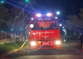 Bell Ville: incendio de vivienda en la madrugada