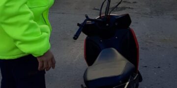 Control de Seguridad Vial recuperó una motocicleta robada a principio de año
