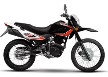 Leones: sustrajeron motocicleta Motomel SKUA 200, dominio A117 FQB, de color negra y roja