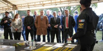 Funcionarios de la Región Centro visitaron la sede de la Fuerza Policial Antinarcotráfico