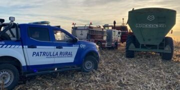 Monte Leña: operario rural perdió la vida succionado por una cosechadora