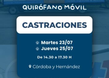 Hoy el Quirófano Móvil estará en la Villa Argentina