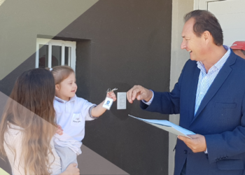 El ministro Pedro Dellarossa presentó al PRO.MU.VI. como modelo provincial, para llegar al sueño de la casa propia