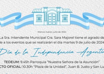 Acto por el «Día de la Independencia Argentina»