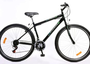 Robo de bicicleta kuwara negra, del interior de un taller metalúrgico 