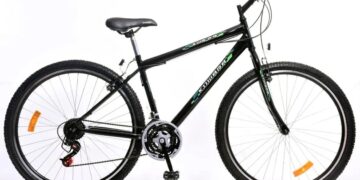 Robo de bicicleta kuwara negra, del interior de un taller metalúrgico 