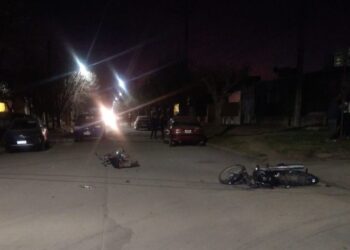 Monte Maíz: accidente entre dos motocicletas