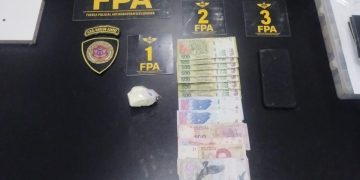 Lo detuvieron por meterse en una obra en construcción y encontraron cocaína en su ropa