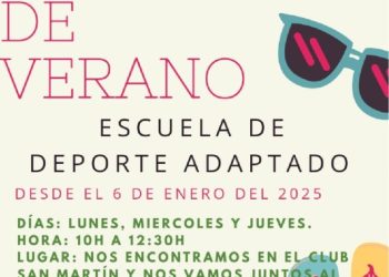 Comenzó la colonia de verano de deporte adaptado