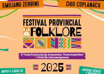Se realizará una nueva edición del Festival Provincial de Folklore