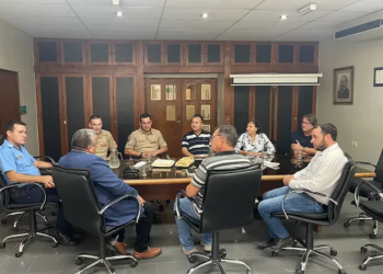 Sara Majorel se reunió con autoridades de la Patrulla Rural