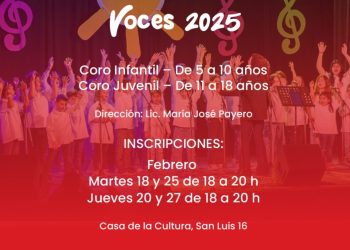 Comenzaron las inscripciones para el Coro Infanto Juvenil