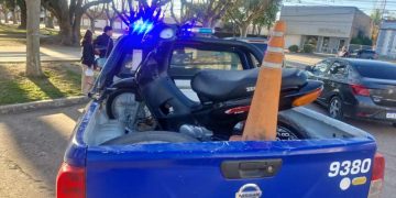 Monte Buey: dos motocicletas secuestradas sin licencia ni seguro