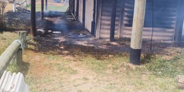 Leones: bomberos combatieron un incendio en zona rural