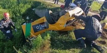 Venado Tuerto: un piloto falleció tras volcar en la Ruta S4