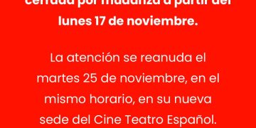 La Oficina de Empleo estará cerrada por mudanza