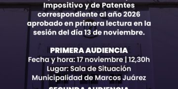 El Concejo Deliberante convoca a audiencias por el Presupuesto 2026