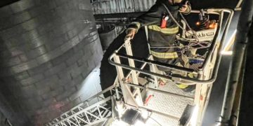 Se incendió una planta de acopio de la Cooperativa General Paz