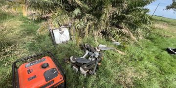 Recuperaron elementos robados en una zona rural de San Marcos