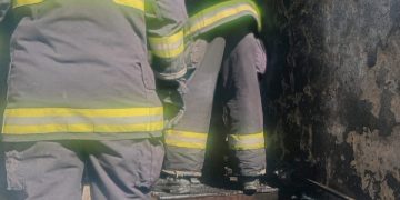 Bomberos combatieron un incendio en un geriátrico en zona céntrica