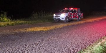 Salida de bomberos por un derrame de cereales en Ruta 9
