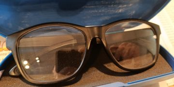 Objetos perdidos: lentes con su estuche