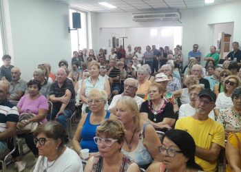 Se llevó a cabo la movilización de jubilados convocados