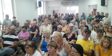 Se llevó a cabo la movilización de jubilados convocados