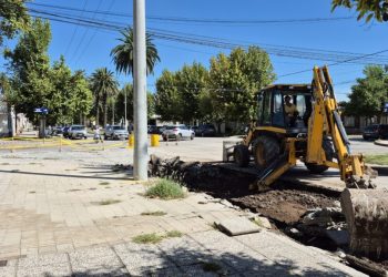 Corte parcial en Beiró y Sáenz Peña por reparaciones