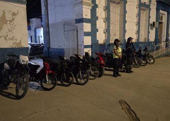 Policía secuestró 11 motocicletas en controles del fin de semana