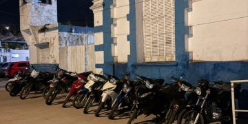 Policía secuestró más de 20 motocicletas en controles del fin de semana