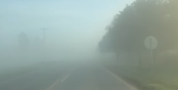 Precaución: piden conducir con cuidado en la región por bancos de neblina