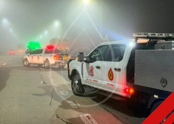 Accidente en Autopista: chocaron un automóvil y un camión