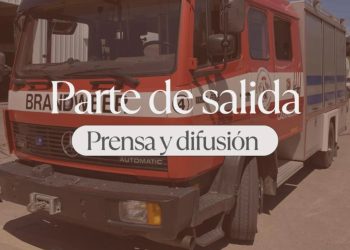 Un camión sufrió un vuelco en solitario: dos heridos