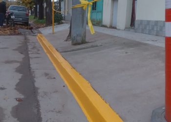 Se señalizó el estacionamiento de motos entre Florentina Rosa y Libertad