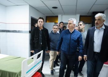 Llaryora visitó Marcos Juárez y anunció refuerzos para el Hospital Abel Ayerza