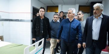 Llaryora visitó Marcos Juárez y anunció refuerzos para el Hospital Abel Ayerza
