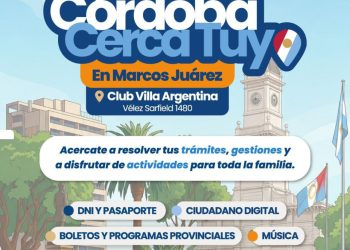 Se realizará el programa Córdoba Cerca Tuyo en la ciudad