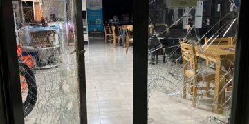 Delincuentes robaron en un local de electrodomésticos