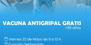 Se realizará una jornada de vacunación antigripal gratuita